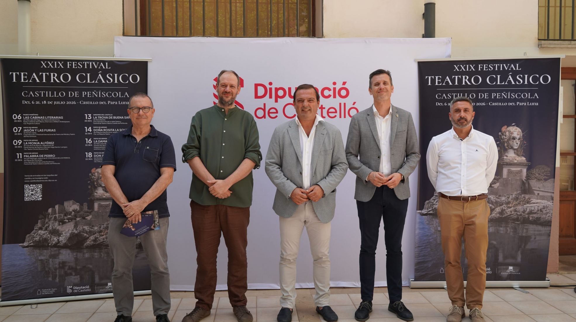 Presentación XXIX Festival Teatro Clásico Castillo Peñíscola