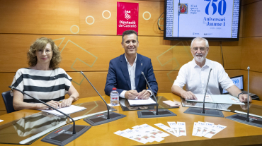 Presentación programación 750 aniversario muerte Jaume I